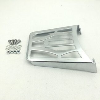 HTTMT MT155- Motorcycle Chrome Sissy Bar Luggage Rack Compatible with Harley Davidson Sportster Xl883C XL883R Xl1200R XL1200C XL1200S Xlh883 Xlh1200 883 1200