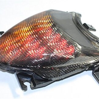 HTTMT MT185-SK Smoke Led Tail Light Brake Light with Integrated Turn Signals Indicators Compatible with Suzuki Boulevard M109R/ VZR1800 / M109R LE / VZR1800Z / M109R2 / VZR1800N