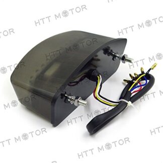 HTTMT MT194-SK Led Tail Light Brake Light with Integrated Turn Signals Indicators Compatible with 1994-2008 Ducati Monster 400/600 / 620/695 / 750/800 / 900/1000