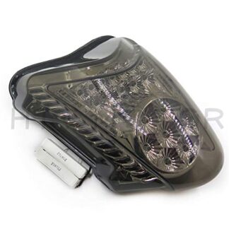 HTTMT MT201-SK Clear Led Tail Light Brake Light with Integrated Turn Signals Indicators Compatible with 2008-2020 Suzuki Hayabusa GSX1300R