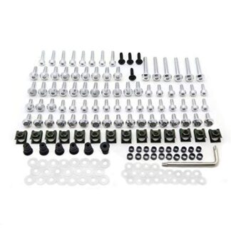 HTTMT MT215-020- CNC Fairing Bolt Kit Body Screw Fastener Compatible with Kawasaki Ninja ZX12R ZX 12R 2000 to 2005