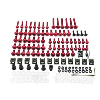 HTTMT MT215-020- Fairing Fasteners Complete Bolt Kit Black Screws Compatible with 2001-2007 CBR 600F4i