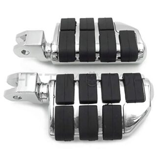 HTTMT MT216-046+PA006X2 - Dually Footpegs Compatible with V-Star 1100 650 Custom Stryker V-Max Virago 750 Bolt