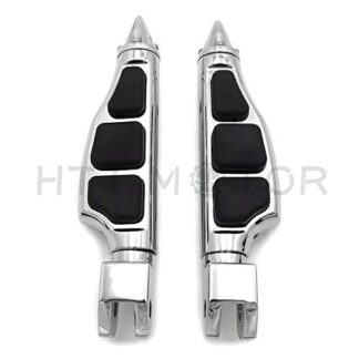 HTTMT MT216-048+PA006X2 - Stiletto Footpeg Compatible with V-Star 1100 650 Custom Stryker V-Max Virago 750 1100