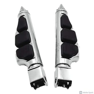 HTTMT MT216-048+PA009X2 - Compatible with Stiletto spike Footpegs Stateline Shadow VLX VTX1300C VTX1800C VTX1800F