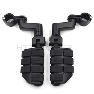 HTTMT MT216-050- Front Clamps 1" Large Foot Pegs Compatible with SUZUKI VL VZ M800 C800 M109R M90 S50 C90