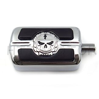 HTTMT MT216-053- Gear Skull Shifter Peg Compatible with Harley Electra Wide Super Low Glide Softail XLX CHROMED New