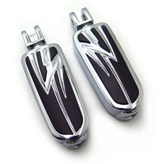 HTTMT- MT216-054+PA007 -Replacement of Flash Lightning FootPeg For 2001-2004 Suzuki Volusia 800 (Front)