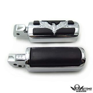 HTTMT MT216-063+PA003- Eagle Falcon Footpeg Compatible with V-Star 1000 650 Royal Star V-Max Virago Stryker