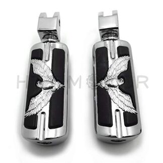 HTTMT MT216-063+PA006X2 - Eagle Falcon Footpeg Compatible with V-Star 1100 650 Custom Stryker V-Max Virago 750