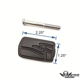 HTTMT MT216-067- 1 PC Black Lightning Shifter Peg Compatible with Harley Davidson all models (Street Bob FXDB/Fat Bob FXDF/Low Rider FXDL/Low Rider S FXDLS/Wide Glide FXDWG/Softail Slim FLS)