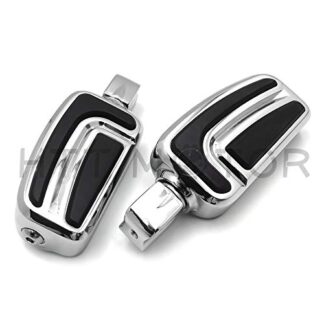 HTTMT MT216-089+PA001X2 - Airflow Footpegs Foot rest Front Compatible with Yamaha V-Star 250 XV250 Virago 250