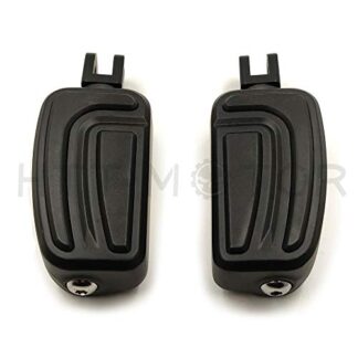 HTTMT MT216-089+PA016X2 - Airflow Footpegs Foot rest Compatible with Harley 2018-later FXBB FXBR FXBRS FXLR 2019