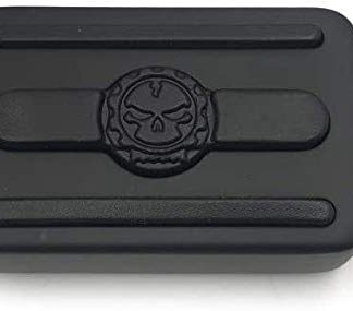 HTTMT MT216-095- Black Skull shifter peg/Toe Heel Rest Peg Compatible with Fits Harlye Davidson 1984-2016 all models (Switchback/Street Bob/Fat Bob/Softail Slim)