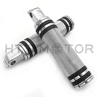 HTTMT MT216-096+PA013X2 - Diamond Footpeg Compatible with passenger Victory Jackpot&Judge Models (Front/Rear) chrome