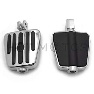 HTTMT MT216-114A+PA002X2 - Flame Fury Footpegs Foot Rest Front Compatible with Suzuki 2004-2005 Marauder 1600/Boulevard M95