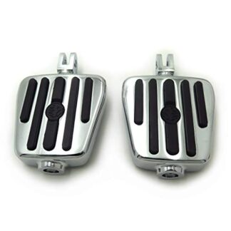 HTTMT- MT216-114A+PA012 - Replacement of Furious Flame Skull peg Footpegs For 2010-2014 Triumph Thunderbird Storm (Front)