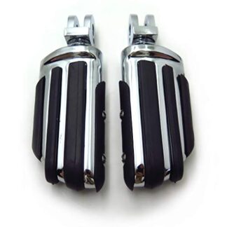 HTTMT MT216-118+PA012 - Rubber Pilot Footpeg Compatible with 2003-2014 Triumph Speedmaster (Front & Rear)