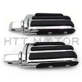 HTTMT MT216-118+PA013X2 - Rubber Pilot footpeg Compatible with passenger all Victory King Pin model (Rear) chrome