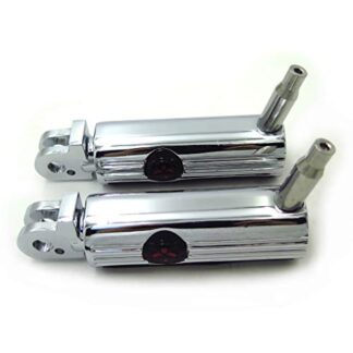 HTTMT- MT216-121+PA012 - Replacement of Skull Defiance Footpeg footpegs For 2004-2014 Triumph Rocket Ⅲ All Model (Front)