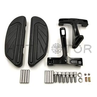 HTTMT MT216-123+216-109- Airflow Passenger Footboard Floorboard Mounting Bracket Compatible with 1993-2019 Touring Trike