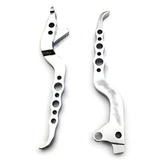 HTTMT MT217-004-CD Chrome Billet Brake Clutch Hand Lever Compatible with Suzuki Gsxr1300R Hayabusa 1999-2007