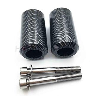 HTTMT MT219-012-CN No Cut Frame Slider Protector Compatible with 1996-2007 Yamaha Yzf 600R Thundercat Carbon Automotive Motorcycle [P/N: MT219-012-CN]