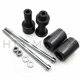 HTTMT MT219-028- No Cut Frame Slider Protector Compatible with 2003 2004 2005 2006 Kawasaki Z1000 Carbon