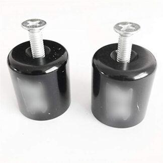 HTTMT MT220-017- Black Hand Bar End Compatible with Suzuki GSXR600 92-14/GSXR750 96-14/GSXR1000 01-14"GSXR"