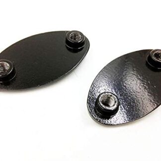 HTTMT MT222-015- Mirror Block Off Plates Compatible with 2005-2008 Kawasaki Ninja Zx6R Zx6Rr 636 Zx10R Black
