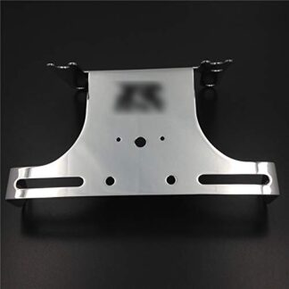 HTTMT MT223-005- Motorcycle Chrome Fender Eliminator Tidy Tail"GSXR" Logo Engraved Fit Compatible with 2006 2007 Suzuki Gsxr 600 Gsx-R750