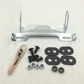 HTTMT MT223-015- Motorcycle Chrome Fender Eliminator Tidy Tail License Plate Tag Bracket Holder"CBR" Logo Compatible with 2003-2006 CBR 600RR/ 2004-2007 CBR 1000RR