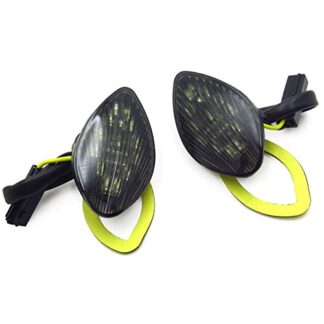 HTTMT MT224-003- Euro Led Flush Mount Turn Signal Light Compatible with 2004 2005 Cbr 1000 Rr Cbr1000Rr Smoke