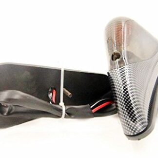 HTTMT MT224-005- Smoke Euro Flush Mount Turn Signal Light Compatible with Kawasaki Ninja Ex 250 Yamaha YZF R6S R6