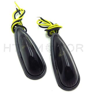 HTTMT MT224-011- Turn Signals Compatible with Cbr 600 1000 Rr Kawasaki Ninja 250 500 Zx6 Zx9 Zzr600 Sm