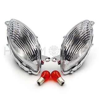 HTTMT MT224-014- Turn Signals Compatible with 1999-2003 2004 2005 2006 2007 Suzuki Hayabusa Gsxr1300 R Clear