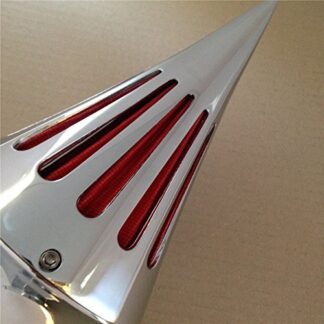 HTTMT MT225-008- Chrome Air Cleaner kits Compatible with RoadStar 1600 XV1600A 1700 XV1700 1999-2012