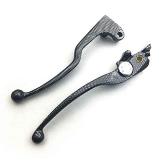 HTTMT MT241-001- Carbon Fiber Brake Clutch Hand Levers Compatible with CBR600RR CBR 600 RR 2003 2004 2005 2006