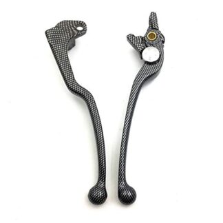 HTTMT MT241-003- New Carbon Brake Clutch Hand Levers Compatible with Suzuki Gsx Gsxr 600 750 1000 Tl1000S
