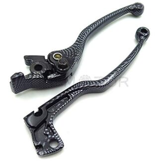 HTTMT MT241-004-CN Carbon Brake Clutch Hand Levers Compatible with Suzuki Gsxr 600 750 Katana 750F Sv650 Sv650S