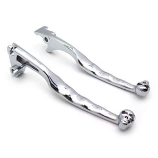 HTTMT MT241-008- New Chrome Brake Clutch Lever Compatible with Suzuki Marauder 800 Boulevard M50 Volusia