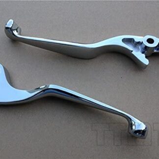 HTTMT MT241-012- New Chrome Brake Clutch Skull Hand Lever Compatible with Shadow 600 750 1100 Magna 750