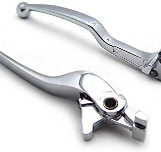 HTTMT MT241-013- New Chrome Brake Clutch Lever Compatible with Yamaha 2004-2012 Yzfr1 R1 2005-2012 Yzfr6 R6