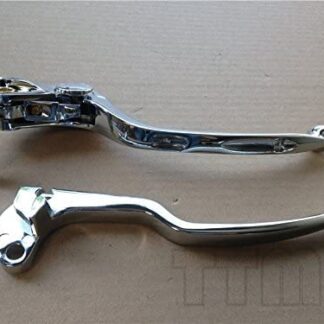 HTTMT MT241-016- New Chrome Brake Clutch Hand Lever Fit Compatible with Suzuki Gsx Gsxr Gsx-R Gsxr600 Gsxr750
