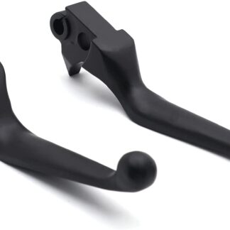 HTTMT MT241-027- Brake Clutch Hand Lever Compatible with Harley 1996-2003 XL/1996-2007 Dyna Touring/1996-2007 Softail Black