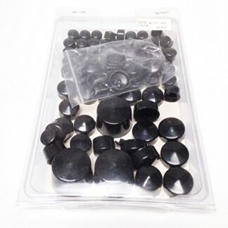 HTTMT MT247-004- Chrome Bolts Toppers Caps Compatible with 2000-2005 2006 Harley Davidson Softail Twin Cam