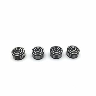 HTTMT MT247-007- Motorcycle Black Circle Style Bolts Toppers Caps Compatible with Harley Davidson Sporster 1986-later XL/2008-2013 XR/Evolution 1340/ Twin Cam model