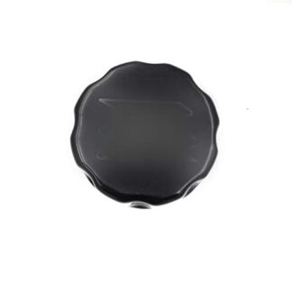 HTTMT MT249-008- Motorcycle Black Billet Aluminum Fluid Reservoir Cap Cover"GSXR" Engraved Compatible with Suzuki GSXR 600 750 1000 1100 Hayabusa 1300SV1000 & SV1000S TL1000 S&RBandit