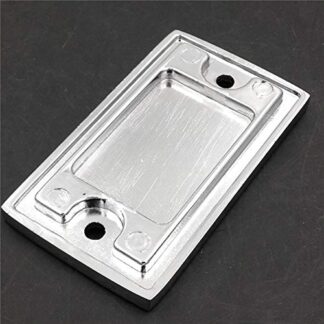 HTTMT MT249-033- Brake Fluid Reservoir Cap Cover"Katana" Compatible with 1989-2007 Suzuki Katana 600 Chrome