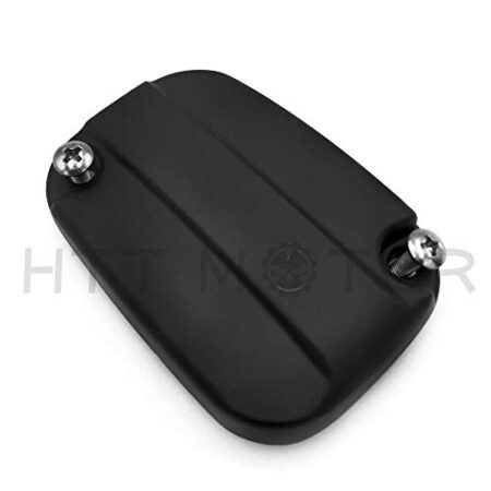 HTTMT MT249-061- Motorcycle Black Front Brake Fluid Reservoir Cap Compatible with 2007-2015 Harley Davidson Electra Glide Road